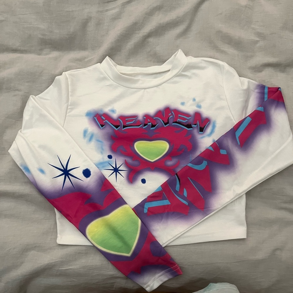 Long sleeve Crop top